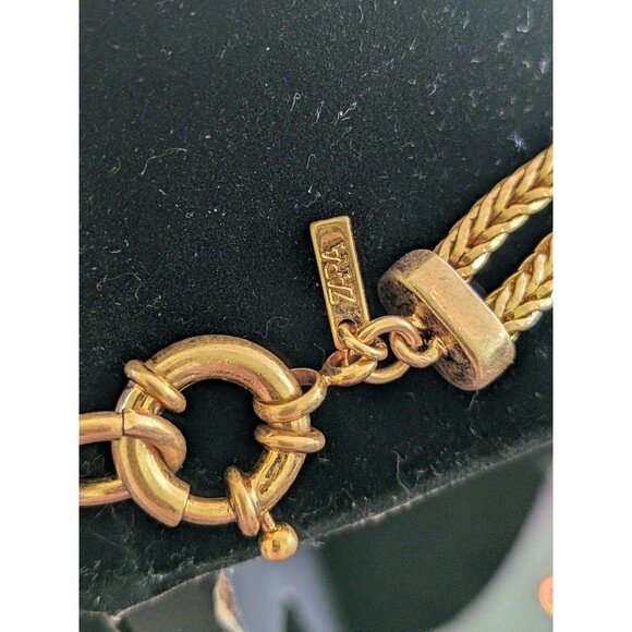 Zara Necklace Women Butterfly Floral Charms Gold Silver Mixed Festival Fairy NEW - Picture 8 of 12